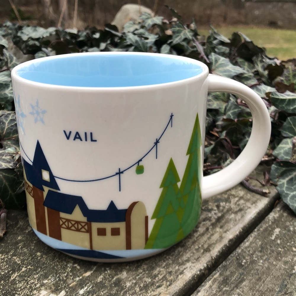 Starbucks Vail Colorado You Are Here Collectable Coffee Mug / Cup